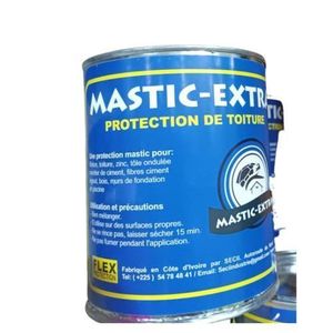 Colle MASTIC-EXTRA Protection De Toiture1kg -Bleu