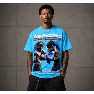 T-Shirt  Oversize Homme - Bleu