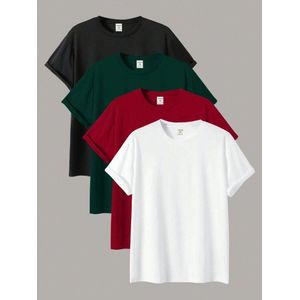 Mode Tee-shirt Vierge - Unisexe - NOIR / BLANC / VERT / ROUGE