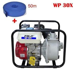 Moto Pompe 3 Pouces WP-30X A021KJ + Tuyau De Refoulement 50m