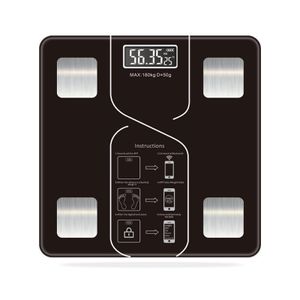 Pèse-Personne Connecté Bluetooth 180kg - App OKOK/Fitdays