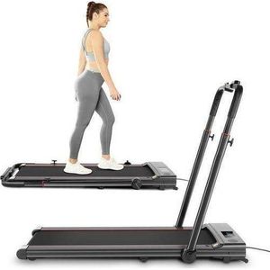Tapis De Course Électrique Pliable 2 En 1 Avec Télécommande