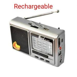 Radio Rechargeable - Gris/Noir