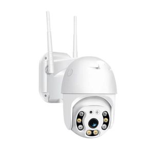 Caméra IP de Sécurité WiFi Sans Fil CCTV Vidéo Domestique HD 1080P avec Zoom et Vision Nocturne pour Utilisation Extérieure