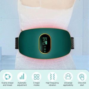Gn Ceinture De Massage Vibrante, Masseuse Ceinture AbdominaleMinceur, Masseuse pour Cellulite du Corps, Masseuse PourMinceur du Dos, MachineMinceur Abdominale Rechargeable