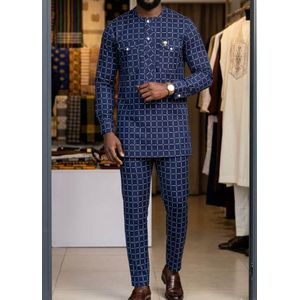 TAFA Tunique Homme Manches Longues 