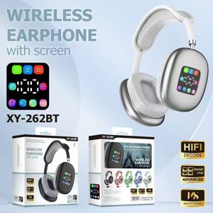 Casque bluetooth sans fil avec écran RVB et lecture de cartes. Idéal pour les mouvements sportifs. Casque avec batterie longue durée