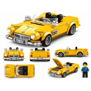 oiture Cabriolet Classique à Construire – Kit de Blocs de Construction