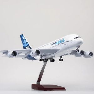 Maquettes d’´Avion Airbus A380 grand taille : 47cmDécoration