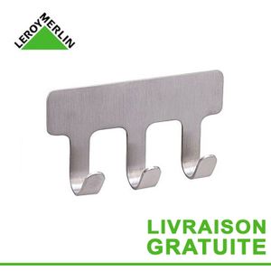 Crochets Peignoir Et Serviettes Leroy Merlin Shopping En Ligne