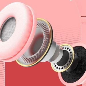 MAGNIFIQUE Casque Bluetooth Pour Enfant Catcar Headset P47M - Rose