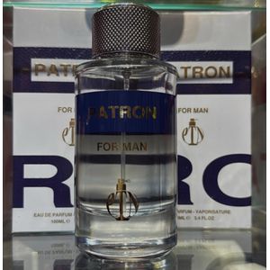 Patron For Him Bleu Eau de parfum intense homme bonne senteur et bon sillage note bonne 