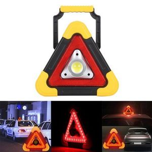 Triangle De Signalisation électrique HB-6609 10W Multi-fonction Portable