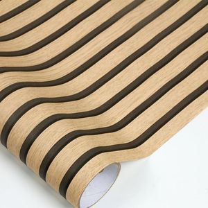 3 rouleaux de Papier Peint Autocollant- marron et noir-revêtement mur-0,45*10 mètres – Revêtement Mural, Meuble, Placard, Table