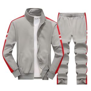 Kepokasn Survêtements pour hommes, ensembles de survêtement 2 pièces - Gris