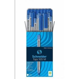 Stylo à bille sohnaider bleu lot de 50 pièce