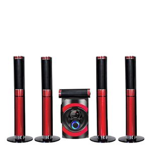 Nasco Home Cinema 5.1 - NAS-HT5.1-N5245 - 120W - Caisson De Basse - 10Wx5 Haut-Parleurs - Bluetooth - USB - MP3 - FM - Télécommande