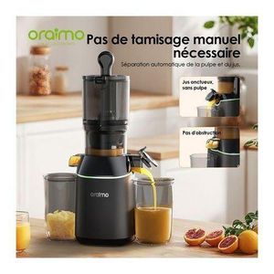 Oraimo EasyJuice Extracteur jus Len 108mm - Mixeur Machine De Jus