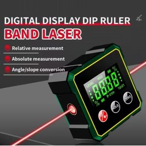 Règle d'angle magnétique, mini rapporteur, inclinomètre numérique électronique