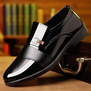 Chaussures Plates Confortables Respirantes Classiques Pour Hommes- Noir