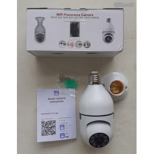 Caméra WiFi 360 Panoramique Ampoule 1080P