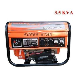 Super Star Groupe Électrogène A ESSENCE 3.5 KVA AVEC DEMARRAGE A CLE