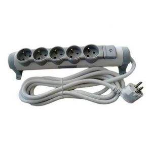 Puissant Rallonge Multiprise 5 Prises Parafoudre