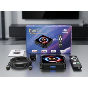 BOX TV ANDROID 13.0 - BOÎTIER TV INTELLIGENT - LECTEUR DE VIDÉO