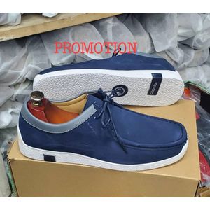 Chaussure homme en daim - baladeuse homme très confortable - wallabees pratique 
