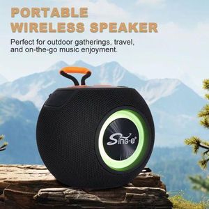 SinG-e Palm Enceinte Bluetooth compacte au son puissant