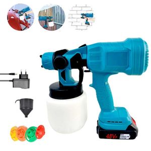 Pistolet De Peinture Sans Fil 800ml
