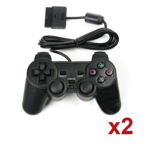 Lots 2 Manettes PlayStation PS2