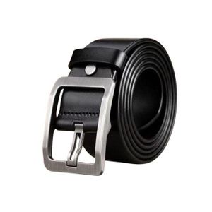 Ceinture en cuir - Noir