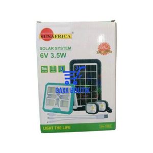 Kit Solaire Portable 6V 3.5W - Éclairage LED Multifonction