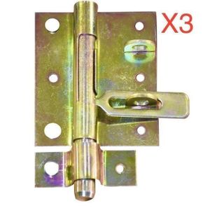 Lot De 3 Verrous De Porte Très résistant
