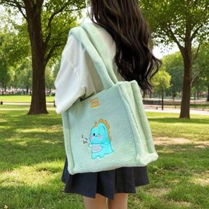 Sac à bandoulière dessin animé en peluche  douce et confortable sac322810-3