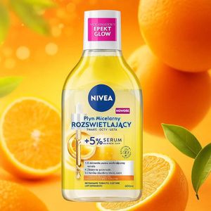 NIVEA Eau Micellaire Éclat Sérum 5% vitamin C 400 ml