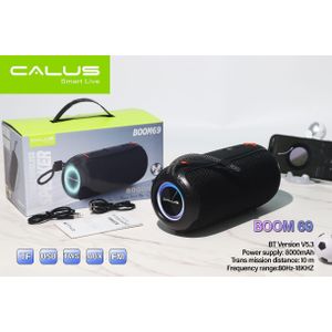 Enceinte Bluetooth Portable Calus BOOM69 – La puissance sonore qui vous accompagne partout !