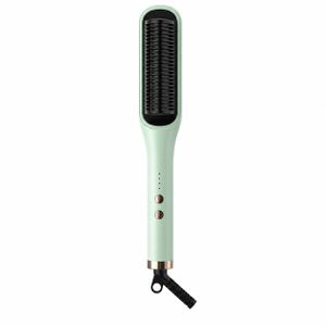 Brosse Lissante Électrique Professionnelle – Peigne Chauffant Anti-Frisottis