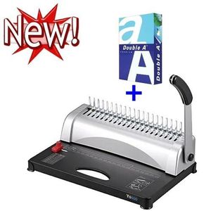 Machine à Relier Perforeuse Reliure + 1 Pacque De Papier RAM Offert