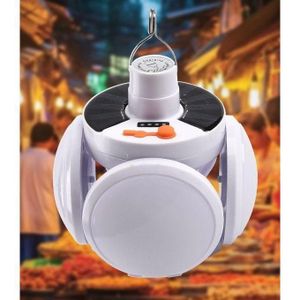 Lampe Solaire Et électrique Rechargeable Nouveau Model