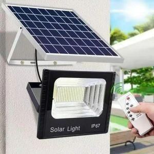 Leadder projecteur solaire 30W Télécommandé - étanche à Montage Mural