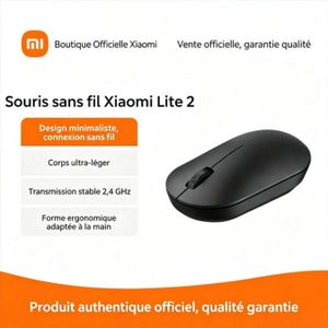 Xiaomi Souris Sans Fil Souris Lite 2 Souris Sans Fil Optique 2.4G Slim