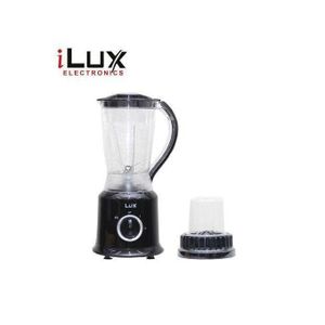 Ilux Blender - 2 En 1- LX-2836 - 300 W - Bol 1.5 L - Noir  24 Mois De Garantie.