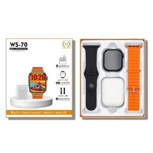 Kingnote 2.09''inch C90Pro  Smart Watch Dual Band 2-in-1 With Bluetooth Headset