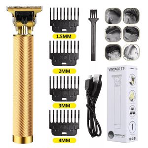 VGR tondeuse cheveux professionnelle tondeuse cheveux homme T9 Tondeuse à  cheveux Rechargeable Machine de coupe de cheveux Sans fil Tondeuse à cheveux  Électrique barbier Lame en T Lame de coupe de 0