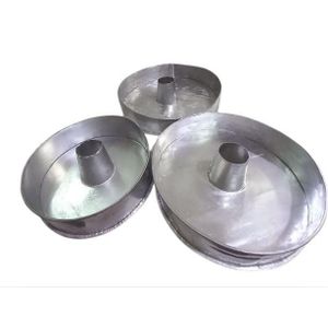 Ensemble  grand Moule à gâteau rond professionnel en Alliage D'aluminium Cheesecake (3pièces)