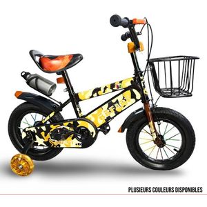 Vélo Enfant 2 ans à 5 ans - Jaune/Noir