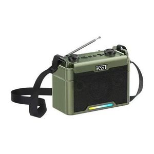 Baffle Bluetooth Portable – Multifonction avec Radio FM et Recharge Solaire