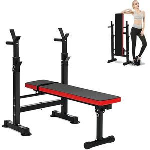 Banc de musculation réglable avec support pour haltères